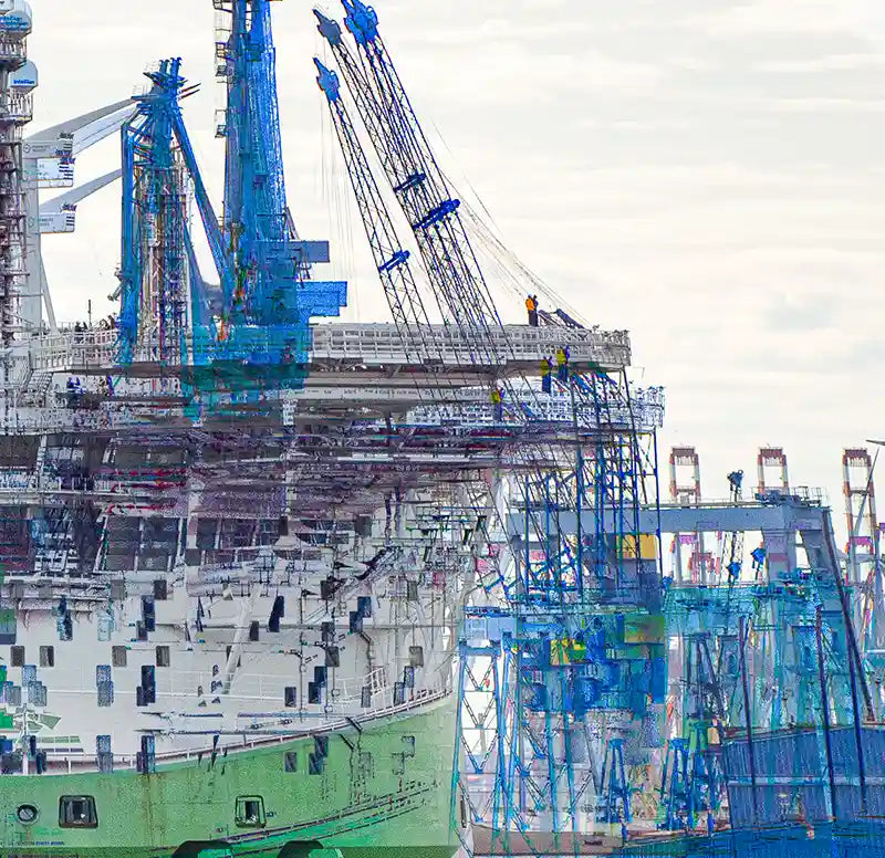 The green ship no. 1