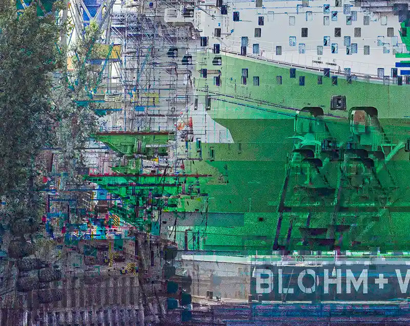 The green ship no. 1