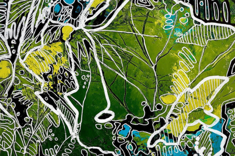 Nur ein Blatt - Kunst-Direkt