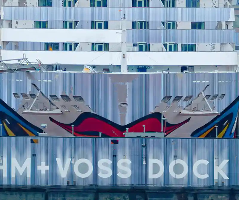 Cruise ship on dry dock no. 2