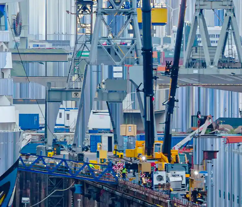 Cruise ship on dry dock no. 2