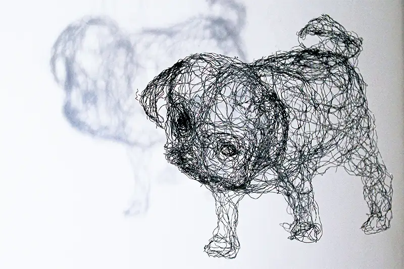The Pug Fineart Print