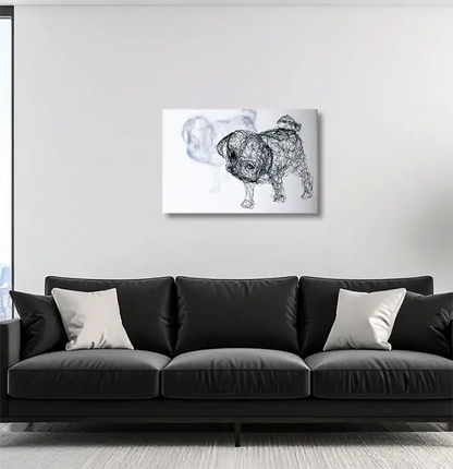 The Pug Fineart Print