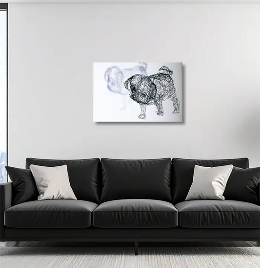 The Pug Fineart Print