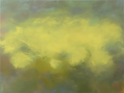 acrylgemälde, abstraktes und lichtvoll, gelb leuchtend, 120 x 160 cm, Marion Schmidtke, Kunst-Direkt.de