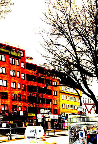 Kiez - Hamburg Stadtviertel - Fotografie Kunstdruck, details